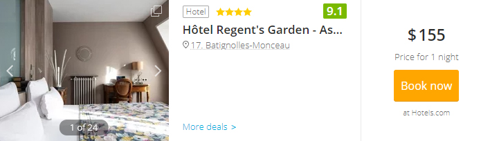 Hotel Regents Garden Astotel