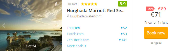 Hurghada Marriott Red Sea Beach Resort