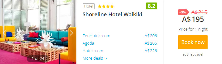 Shoreline Hotel Waikiki